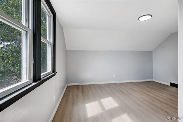 185 N Pleasant Pkwy, Cheektowaga, NY 14206 - additional living space featuring lofted ceiling, wood finished floors, and healthy amount of natural light