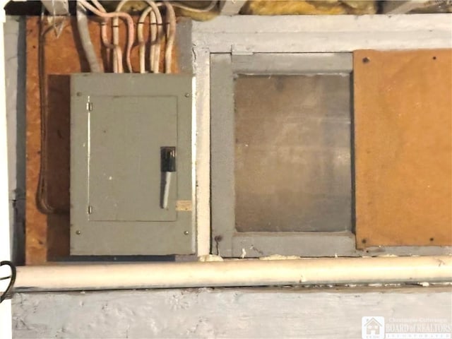 11 Elm St, Hanover, NY 14136 - utility room featuring electric panel