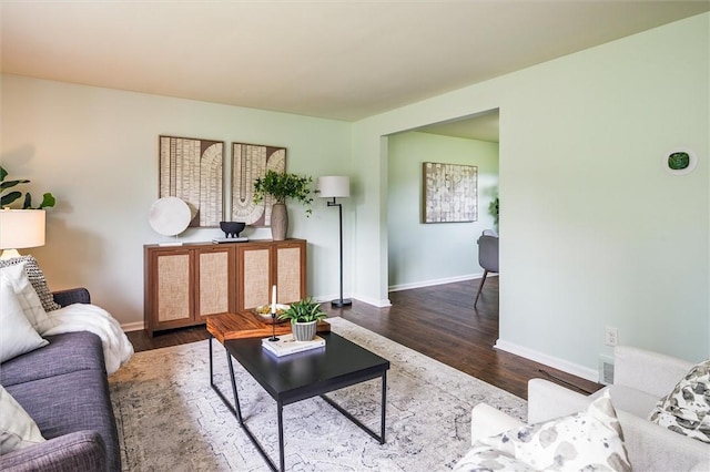 42 Twin Circle Dr, Gates, NY 14624 - living room with wood finished floors and baseboards