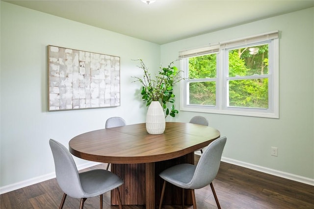 42 Twin Circle Dr, Gates, NY 14624 - dining space featuring dark wood-style flooring