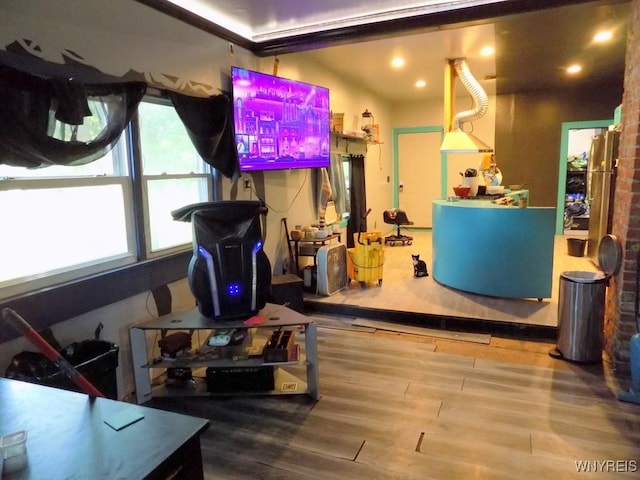 218 Strauss St, Buffalo, NY 14211 - reception with recessed lighting