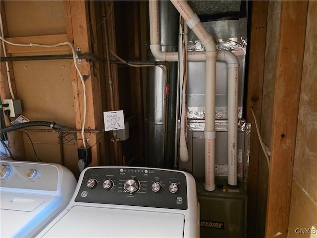 3978 Thrush Ln, Clay, NY 13090 - laundry room featuring independent washer and dryer