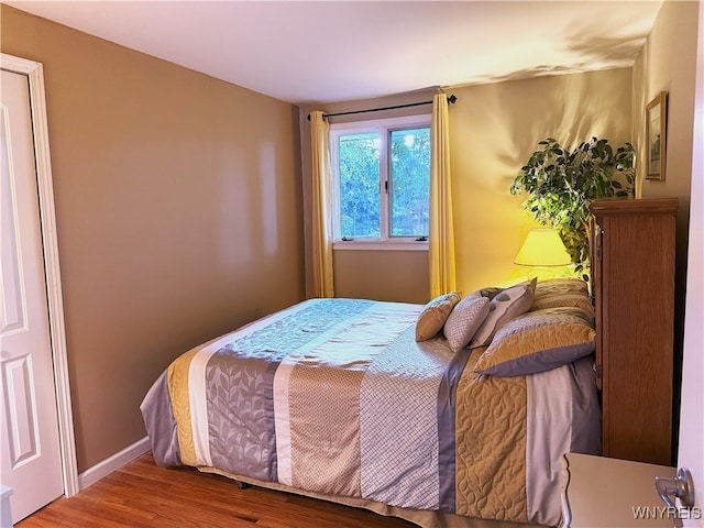 653 S S Colony Rd, Grand Island, NY 14072 - bedroom featuring wood finished floors and baseboards
