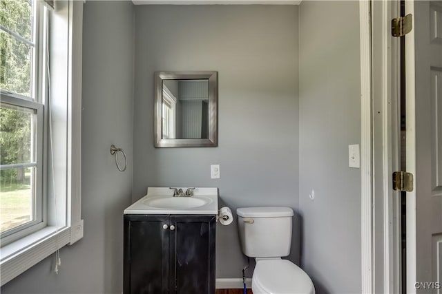 35095 State Route 3, Wilna, NY 13619 - half bathroom with vanity and toilet