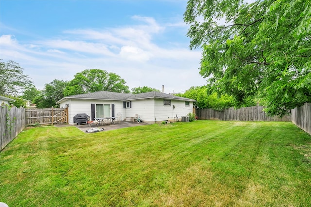 129 Patrice, Amherst, NY 14221 - fenced backyard featuring a patio
