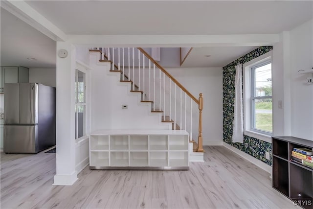 13051 State Route 3, Hounsfield, NY 13685 - stairs with wood finished floors and baseboards