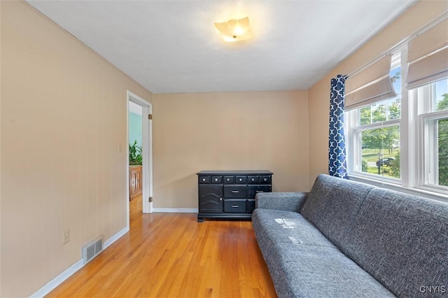 419 Bronson Rd, Geddes, NY 13219 - living area with wood finished floors