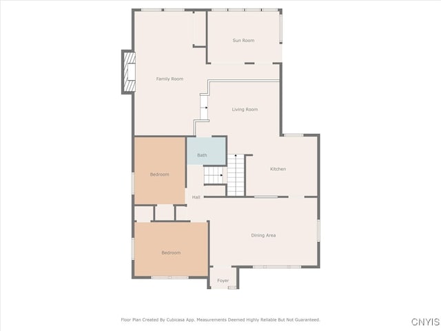 419 Bronson Rd, Geddes, NY 13219 - view of home floor plan