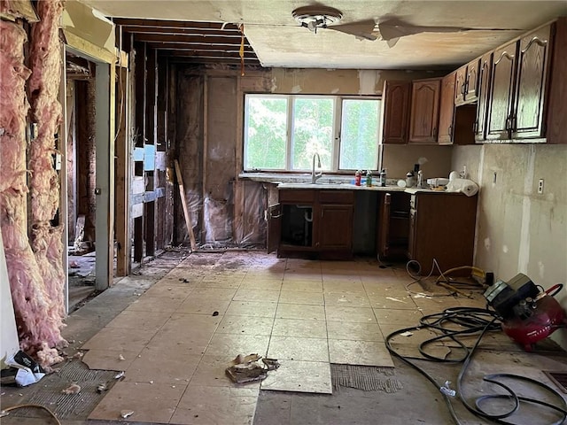 10276 Roosevelt Hwy, Yates, NY 14098 - kitchen featuring a sink and light countertops