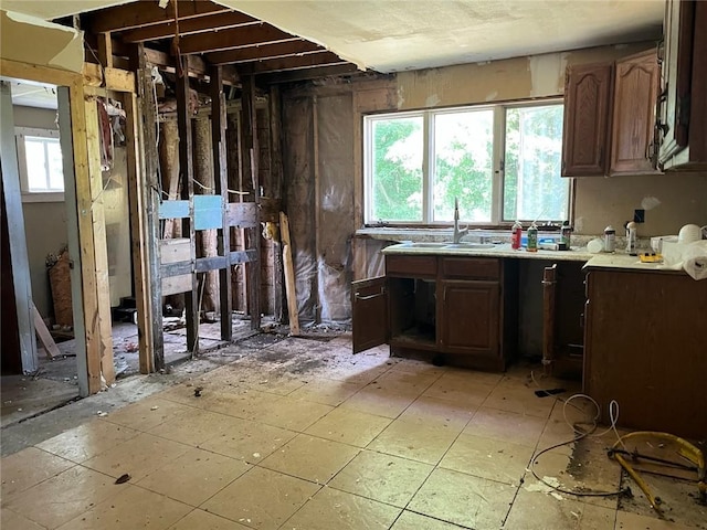 10276 Roosevelt Hwy, Yates, NY 14098 - kitchen with light countertops and a sink