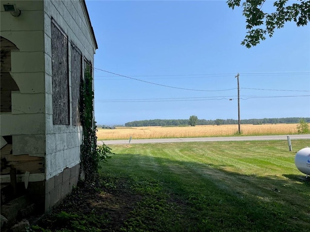 10276 Roosevelt Hwy, Yates, NY 14098 - view of green lawn featuring a view of rural / pastoral area