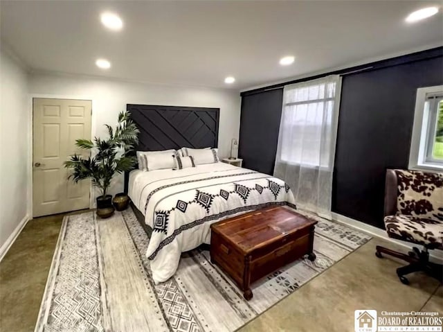 942 Spencer Rd, Kiantone, NY 14701 - bedroom featuring recessed lighting and multiple windows