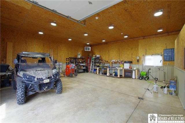 942 Spencer Rd, Kiantone, NY 14701 - garage with recessed lighting