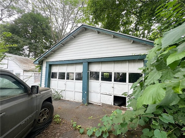 380 Sawyer St, Rochester, NY 14619 - view of detached garage