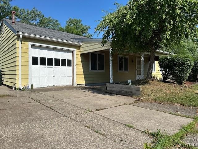 454 Campus Dr, Amherst, NY 14226 - garage with driveway