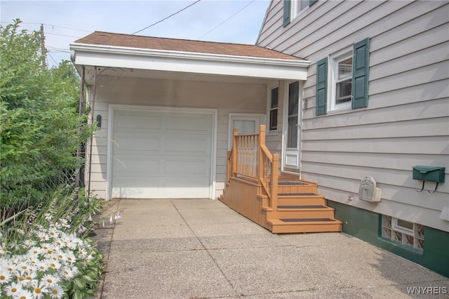 112 Vegola Ave, Cheektowaga, NY 14225 - garage featuring concrete driveway