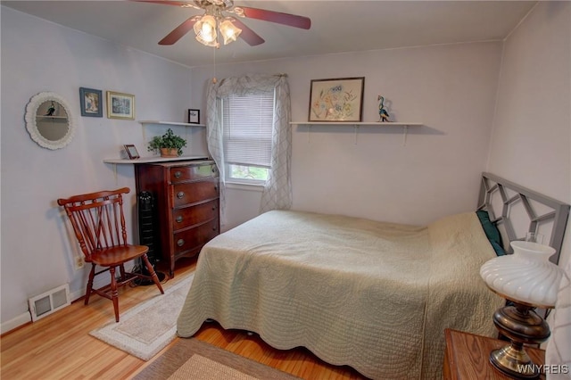 112 Vegola Ave, Cheektowaga, NY 14225 - bedroom with wood finished floors and a ceiling fan