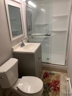 884 Kibby Rd, Lysander, NY 13027 - full bathroom featuring vanity and a stall shower