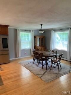 884 Kibby Rd, Lysander, NY 13027 - dining area with light wood finished floors