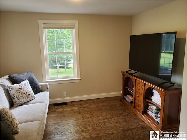 37 Center St, Ellery, NY 14712 - living area featuring healthy amount of natural light and wood finished floors