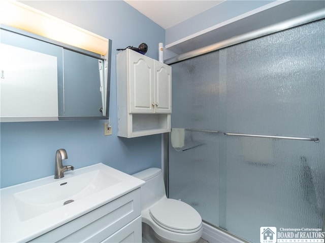 5301 E Lake Rd Unit 23, Chautauqua, NY 14728 - full bathroom with a shower stall and vanity