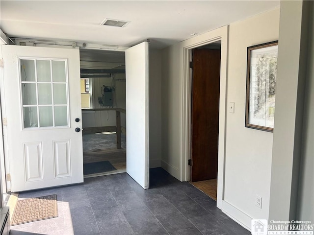 70 Williams Ave, Wellsville, NY 14895 - foyer featuring baseboards