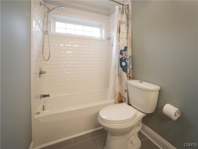 2480 Middle Rd, Oneida, NY 13421 - bathroom with shower / tub combo and tile patterned flooring