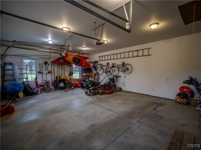 2480 Middle Rd, Oneida, NY 13421 - garage featuring a garage door opener