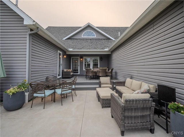 2480 Middle Rd, Oneida, NY 13421 - view of patio / terrace with an outdoor hangout area and outdoor dining area