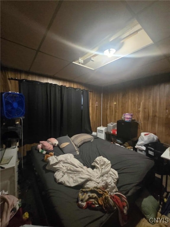 225 Lakeview Ave, Syracuse, NY 13204 - bedroom with wood walls