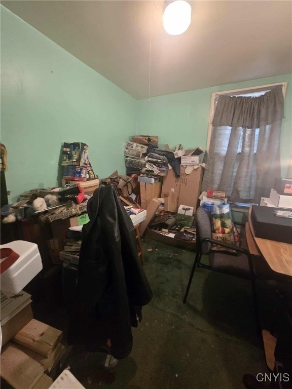 223 Lakeview Ave, Syracuse, NY 13204 - office space featuring lofted ceiling and carpet