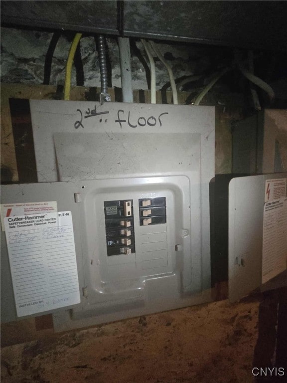 223 Lakeview Ave, Syracuse, NY 13204 - utility room featuring electric panel