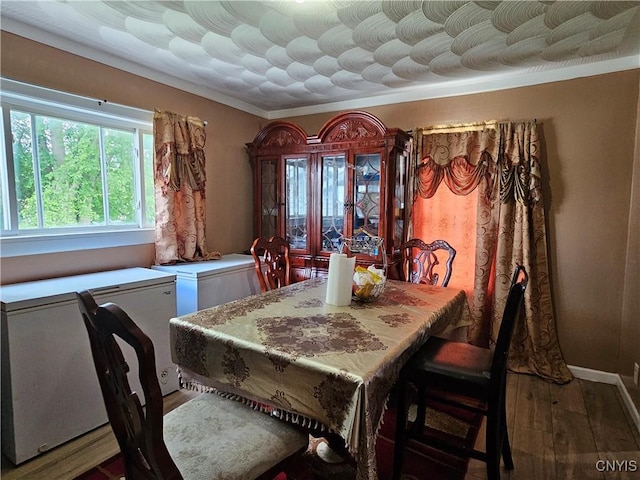 1125 Adams St, Utica, NY 13501 - dining area with wood-type flooring