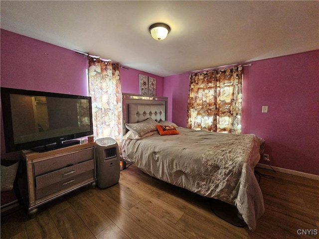 1125 Adams St, Utica, NY 13501 - bedroom featuring hardwood / wood-style floors and baseboards