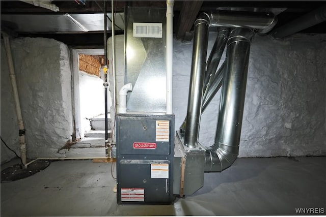 290 Riverside Ave, Buffalo, NY 14207 - utility room with heating unit