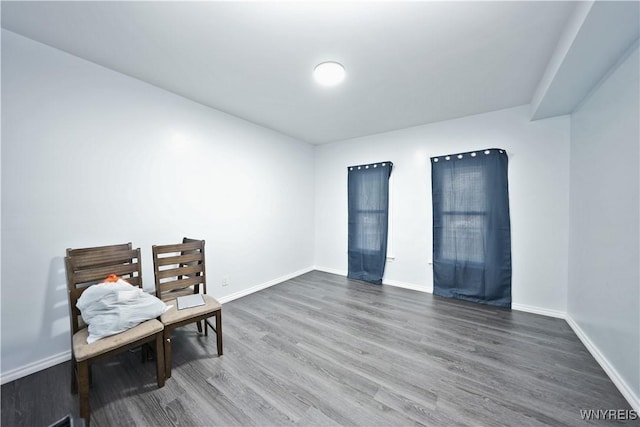 290 Riverside Ave, Buffalo, NY 14207 - living area featuring wood finished floors and baseboards