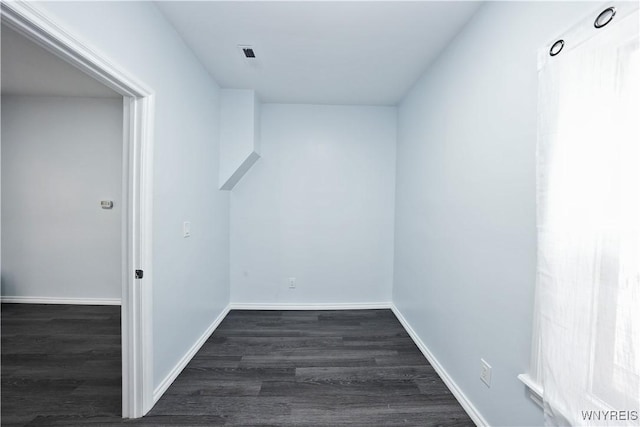 290 Riverside Ave, Buffalo, NY 14207 - spare room with dark wood-style floors and baseboards