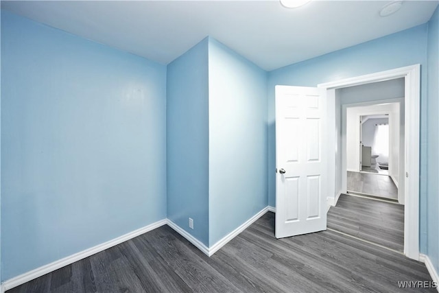 290 Riverside Ave, Buffalo, NY 14207 - spare room featuring dark wood-type flooring and a smoke detector