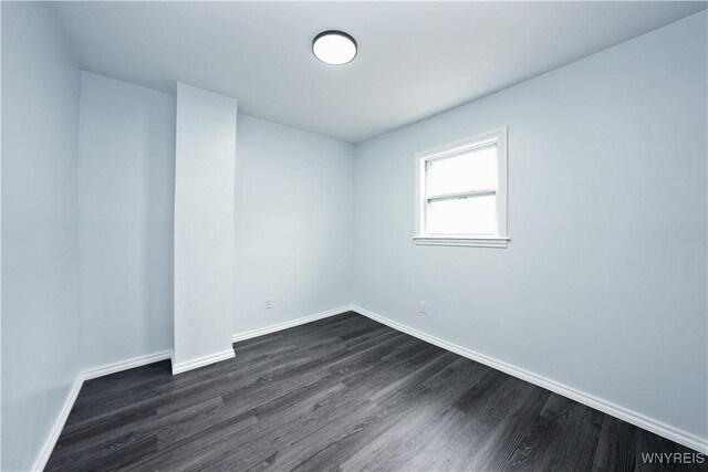 290 Riverside Ave, Buffalo, NY 14207 - unfurnished room featuring dark wood-type flooring and baseboards