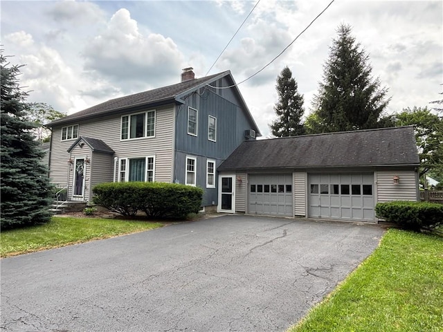 20-22 N Belmont Cir, Oneonta, NY 13820 - view of front of house featuring a chimney
