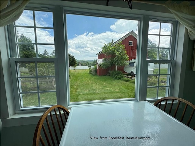 44 Bloom St, Butternuts, NY 13776 - entryway with plenty of natural light