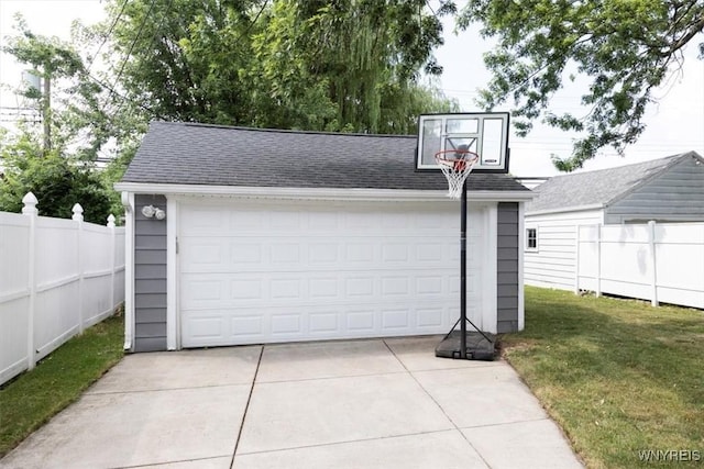 451 Moore Ave, Tonawanda, NY 14223 - view of detached garage