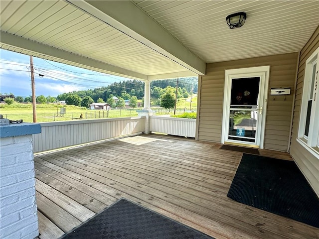750 Reservoir St, Elmira City, NY 14905 - view of wooden terrace