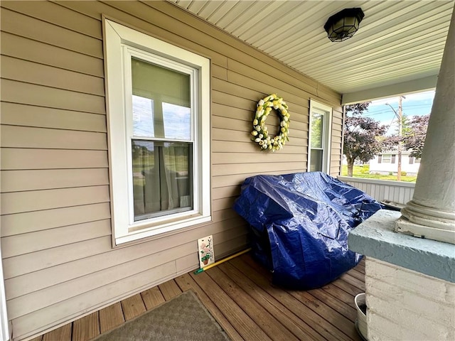 750 Reservoir St, Elmira City, NY 14905 - view of wooden terrace