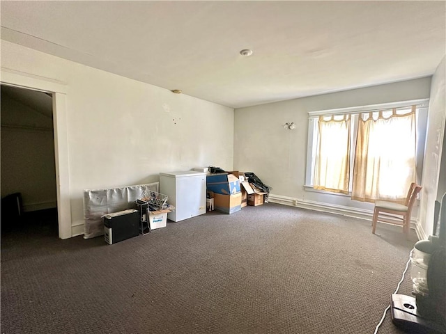 750 Reservoir St, Elmira City, NY 14905 - rec room with carpet flooring