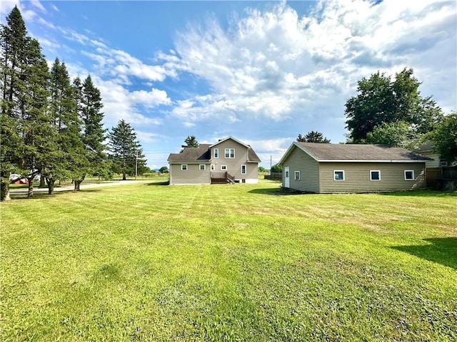 750 Reservoir St, Elmira City, NY 14905 - view of green lawn