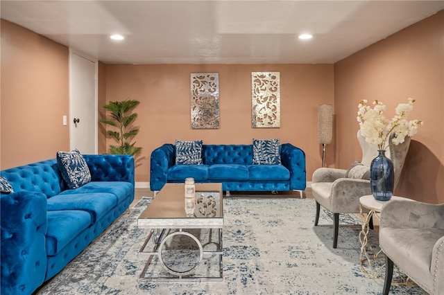 34 Stonewall Ct, Greece, NY 14615 - living room with wood finished floors and recessed lighting
