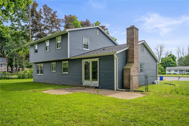 34 Stonewall Ct, Greece, NY 14615 - back of property featuring a chimney