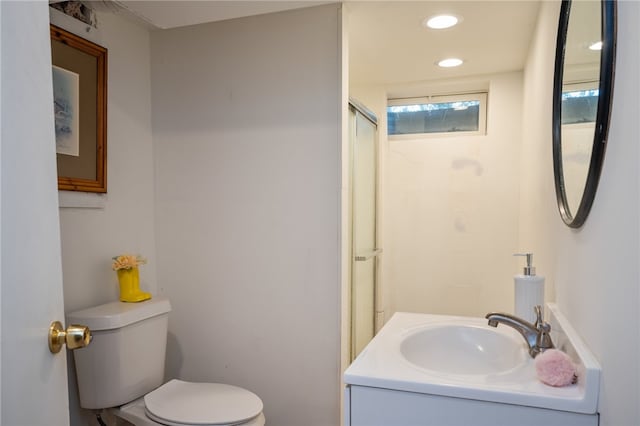 34 Stonewall Ct, Greece, NY 14615 - bathroom with vanity and recessed lighting
