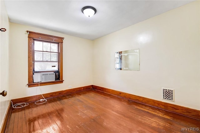 2239 Willow Ave, Niagara Falls, NY 14305 - empty room with wood-type flooring and cooling unit